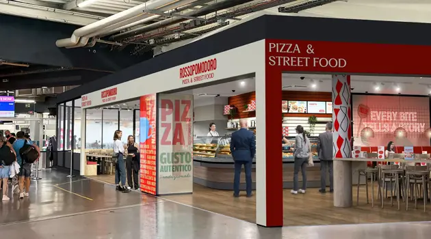 Rossopomodoro opens at Paris Beauvais airport