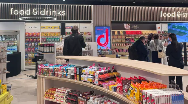 The new difstore at Milan Bergamo Airport enriches the passenger experience