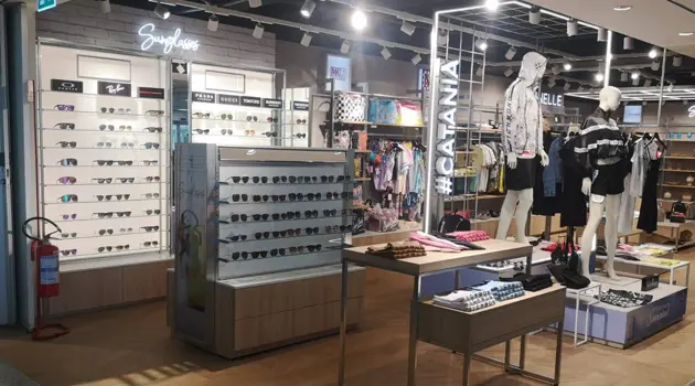 New shops at Catania airport