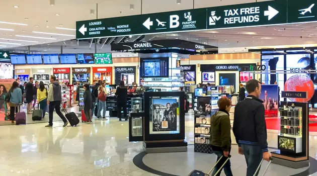 I Duty Free negli aeroporti Italiani