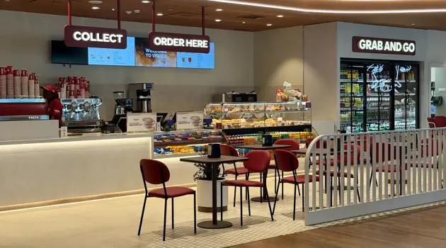 Costa Coffee opens at Venice Airport
