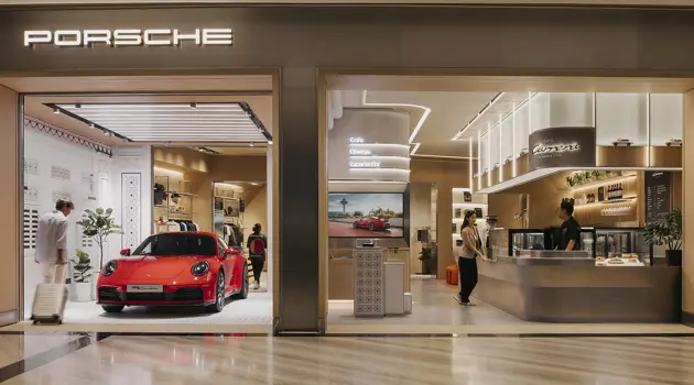Porsche opens a new immersive experience at Singapore's Jewel Changi Airport