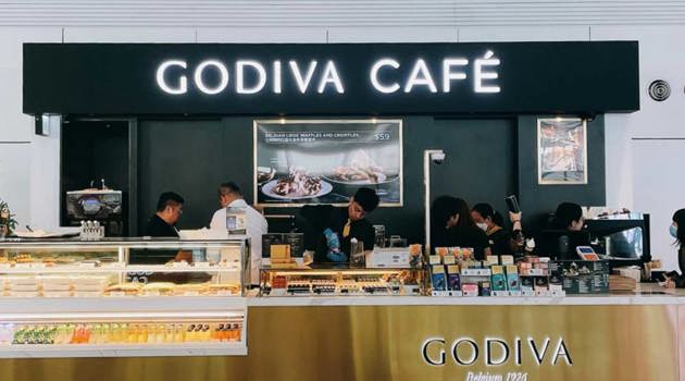Apertura del Primo Godiva Café in Asia