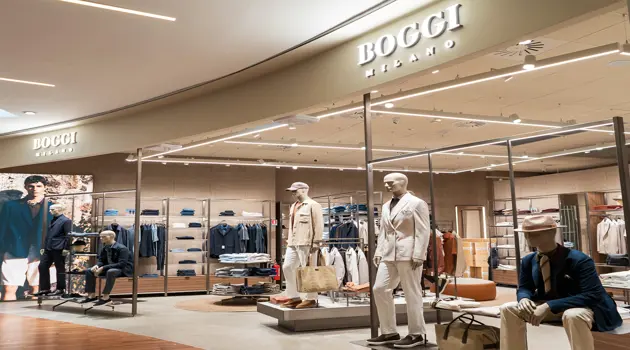 Boggi Milano renews the space at BGY