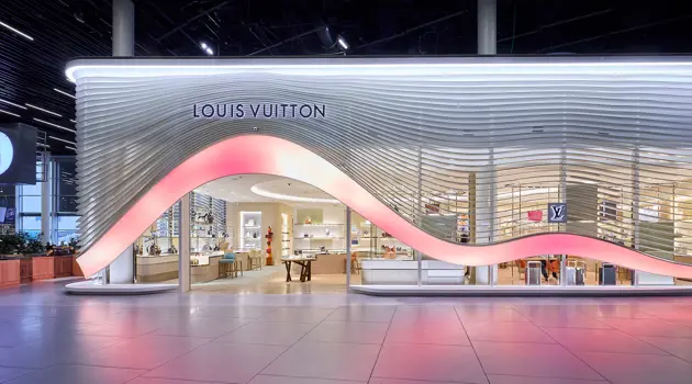 Louis Vuitton opens its first boutique at Amsterdam Airport Schiphol