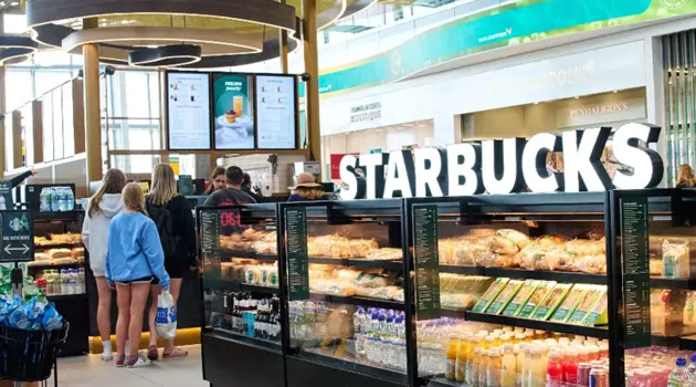 Starbucks at Heathrow