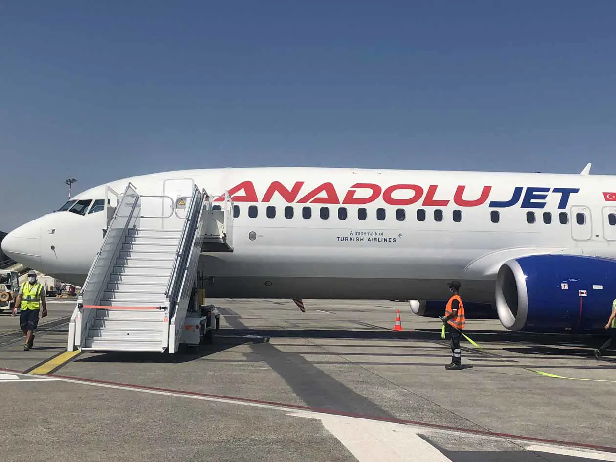 AnadoluJet all'Aeroporto di Milano Bergamo