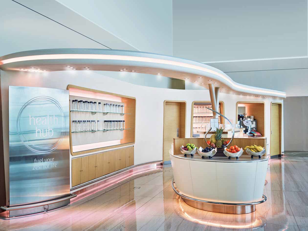 Emirates Lounge Health Hub © Emirates Airlines / The Emirates Group