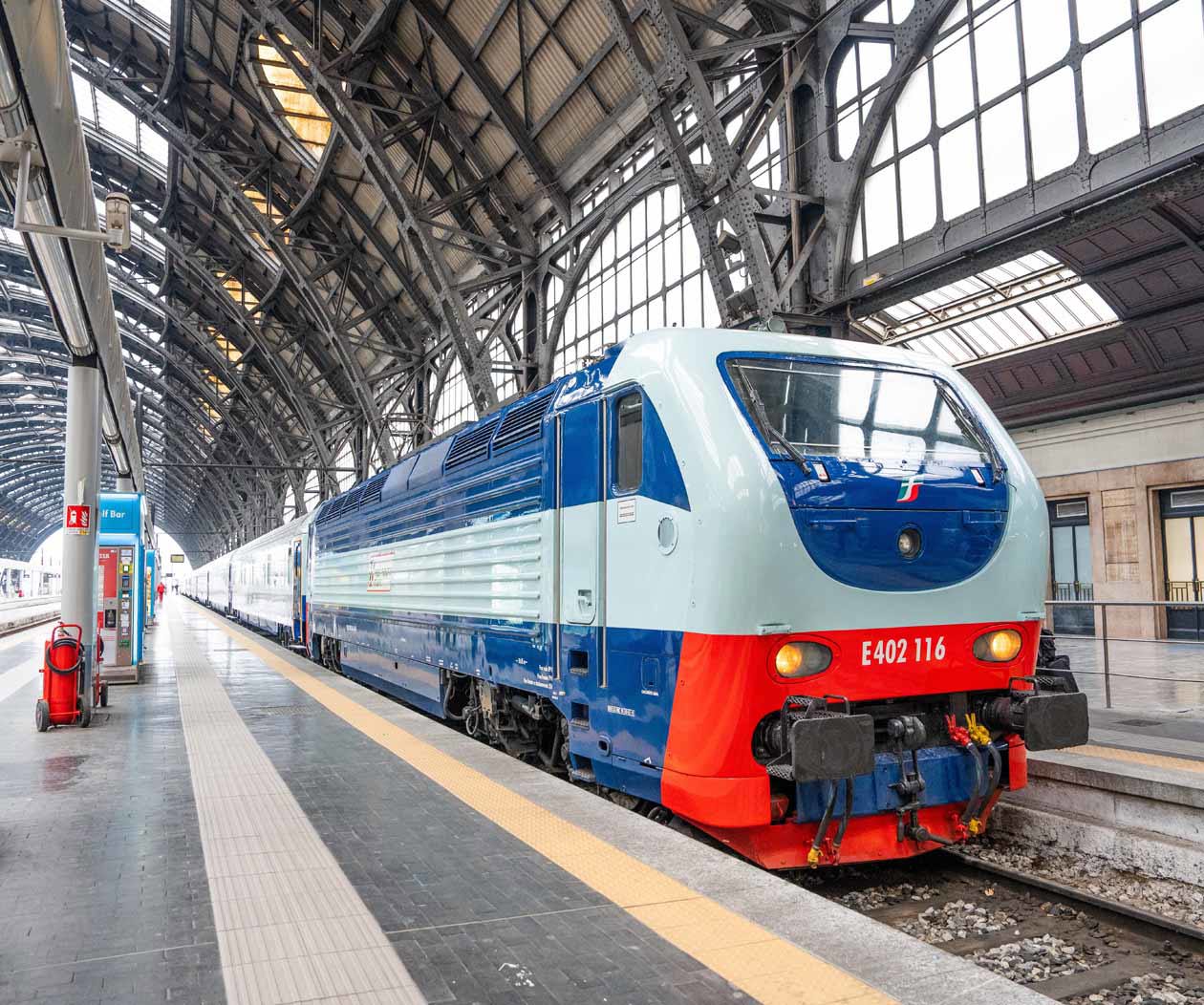 Treno da Roma Termini a Cortina D’Ampezzo. Copyright © FS Italiane