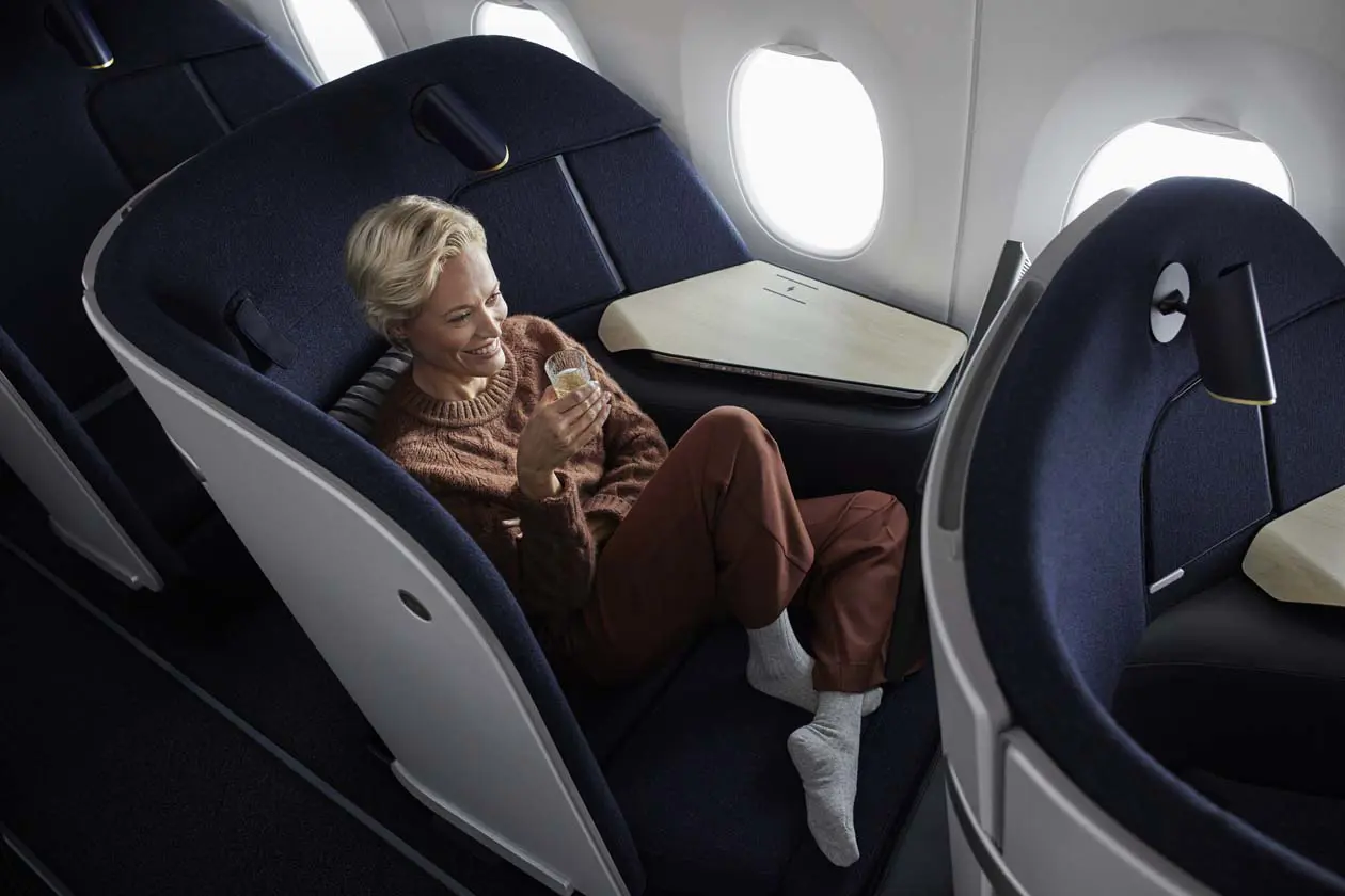 Finnair A350 Business Class&nbsp;Copyright © Ufficio Stampa Finnair