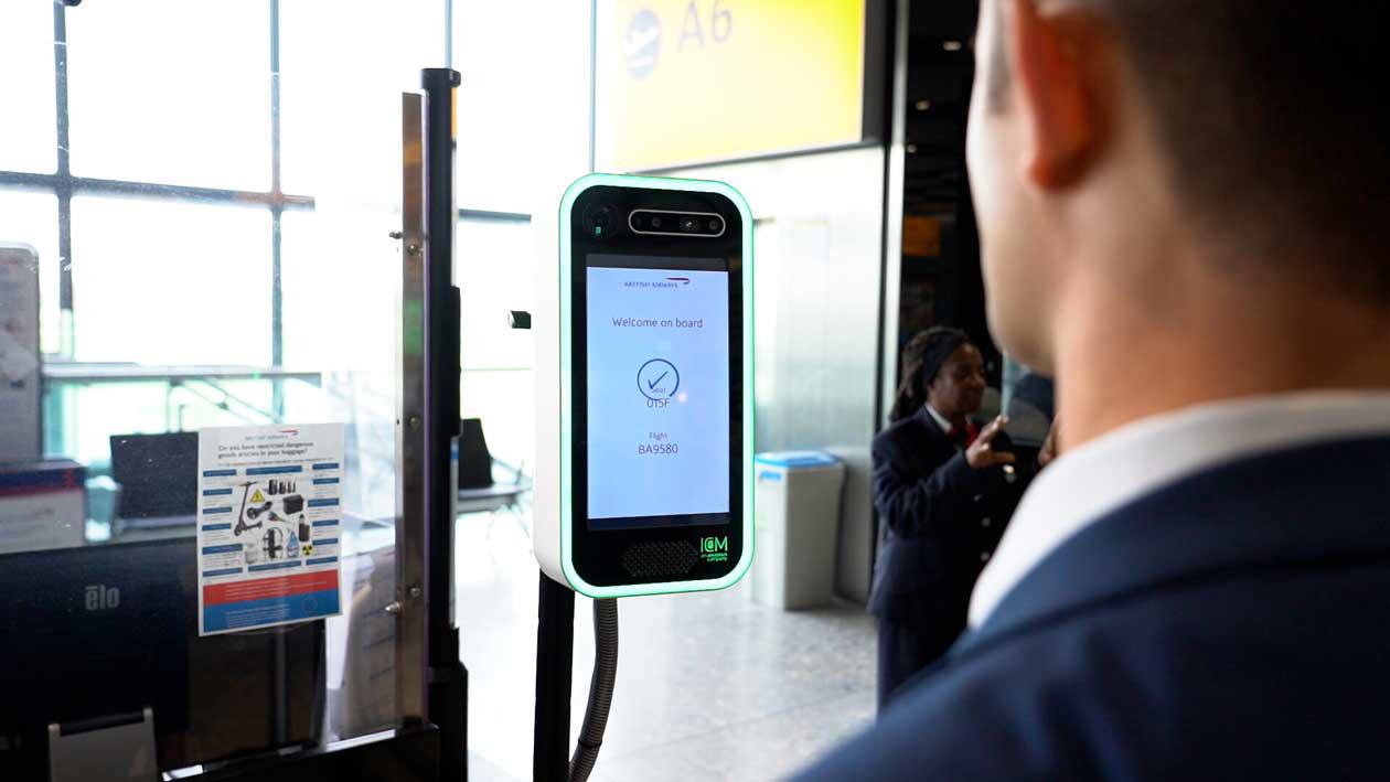 British Airways: international biometrics technology trial