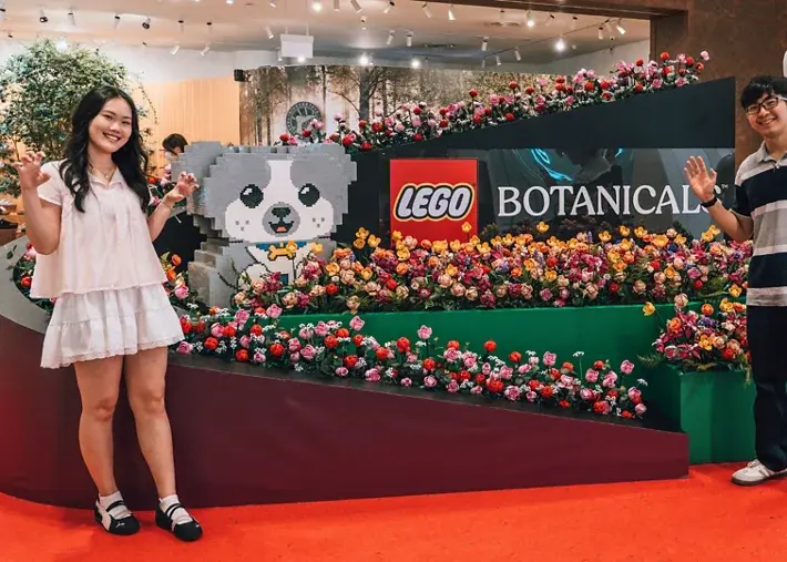 Jewel Blooms with LEGO Botanicals: Copyright © Ufficio Stampa Changi Airport
