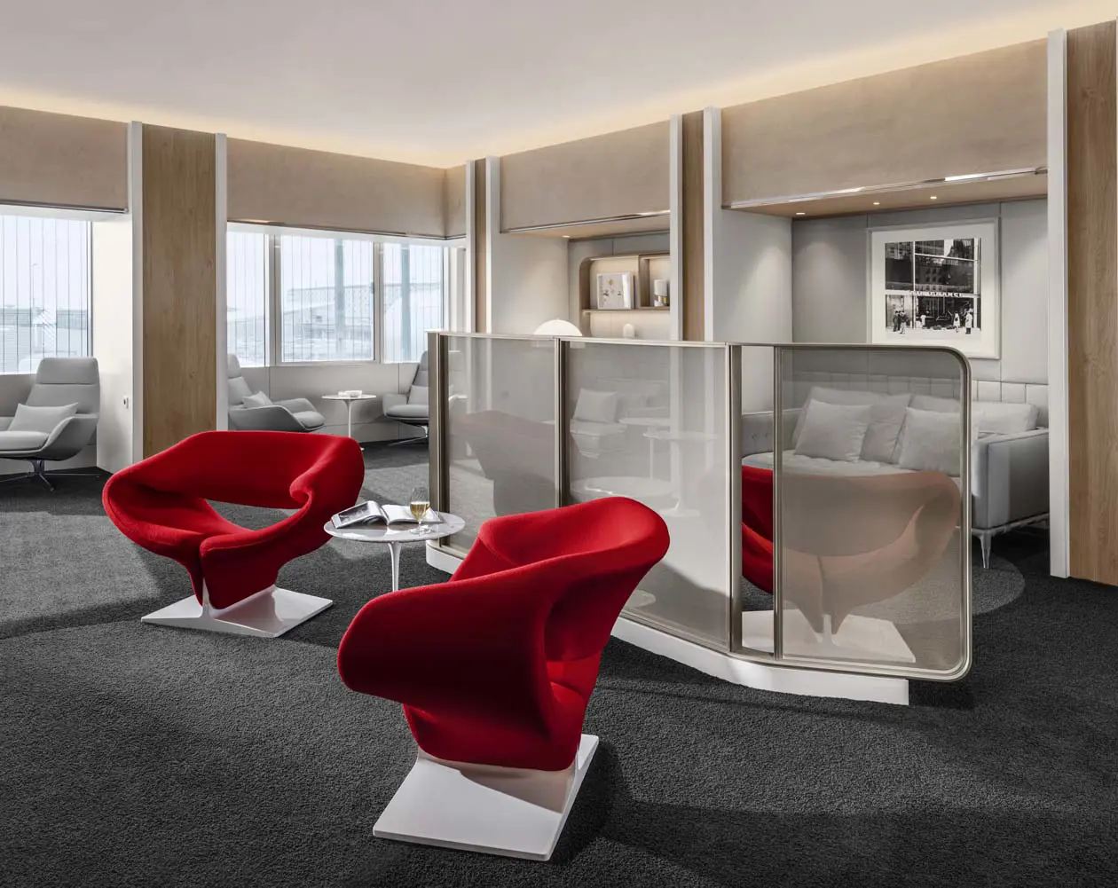 Lounge La Première di Ar France all’aeroporto di Parigi-Charles de Gaulle CDG. Foto: Copyright&nbsp;© Air France