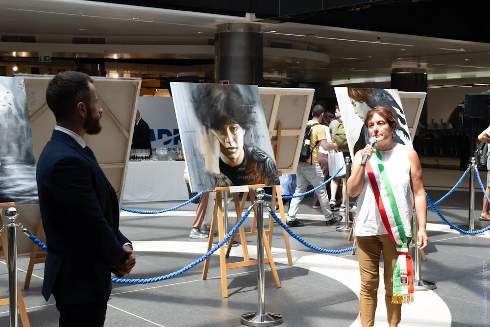 Mostra “Esserci Sempre – Valori di un Eterno Presente” a Fiumicino  Foto: © Ufficio Stampa ADR