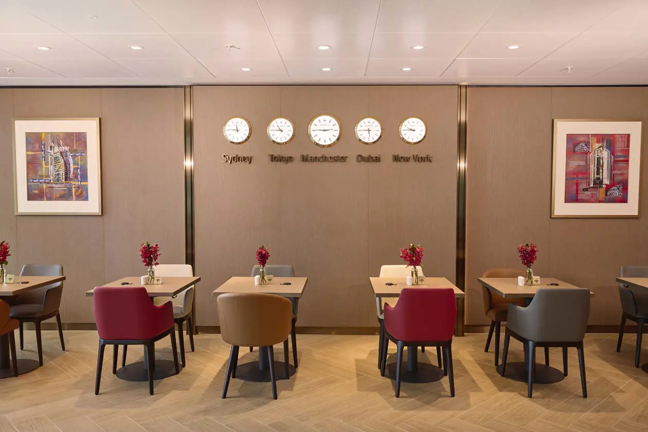 Nuova lounge di Emirates all'aeroporto di Manchester Foto: Copyright © Emirates Airlines /&nbsp;The Emirates Group