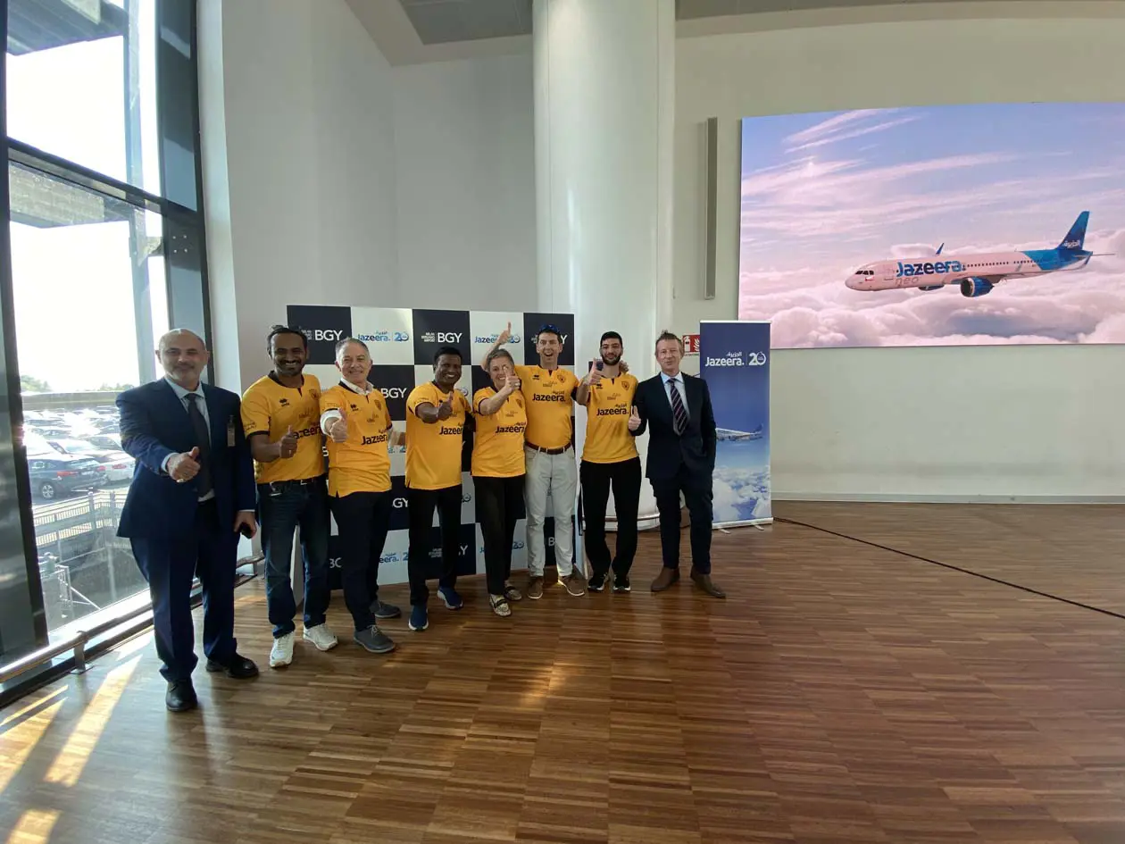Inaugurazione del volo di Jazeera Airways tra Kuwait City e Milan Bergamo Airport Foto: Copyright ©&nbsp;Sisterscom.com / Avion Tourism Magazine