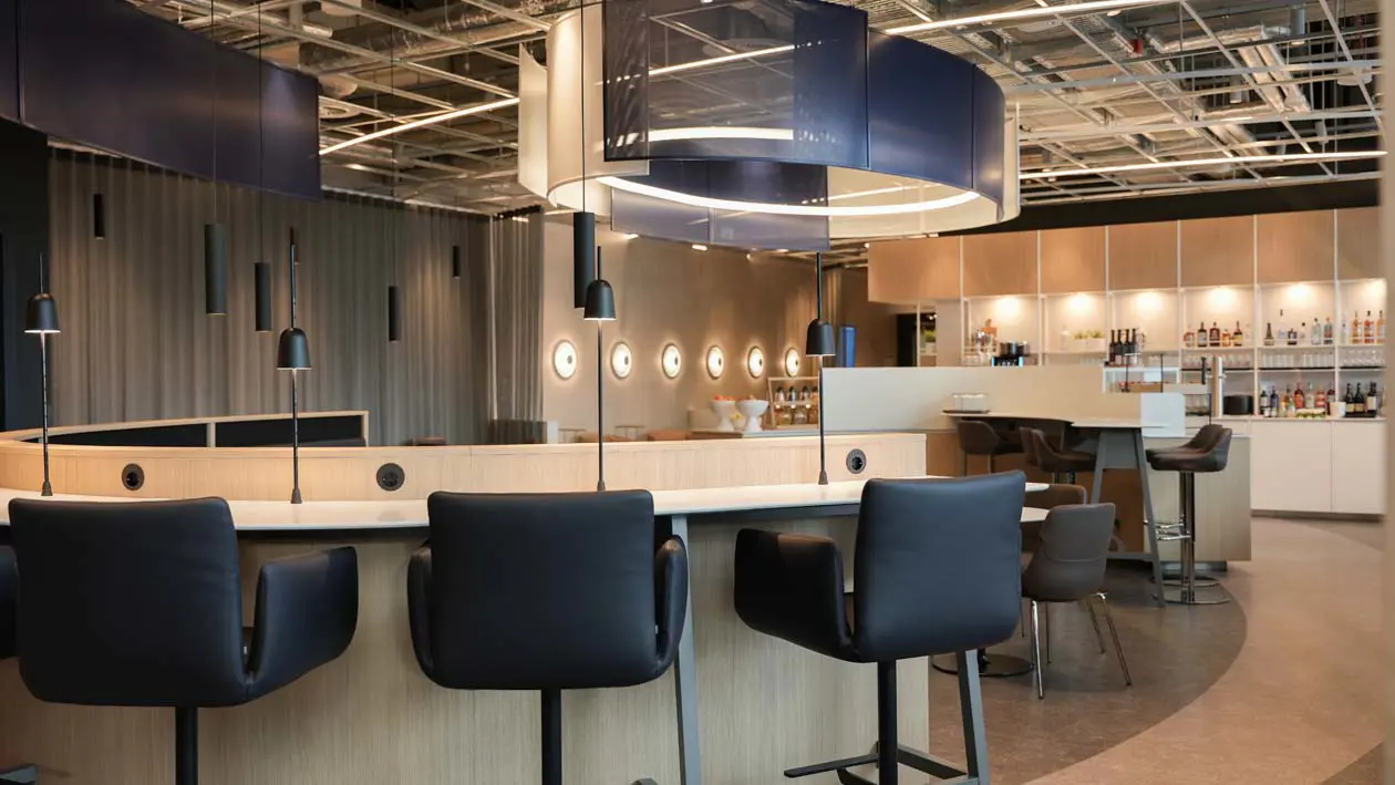 Lufthansa Lounge all'aeroporto di Stoccarda Copyright © Gruppo Lufthansa