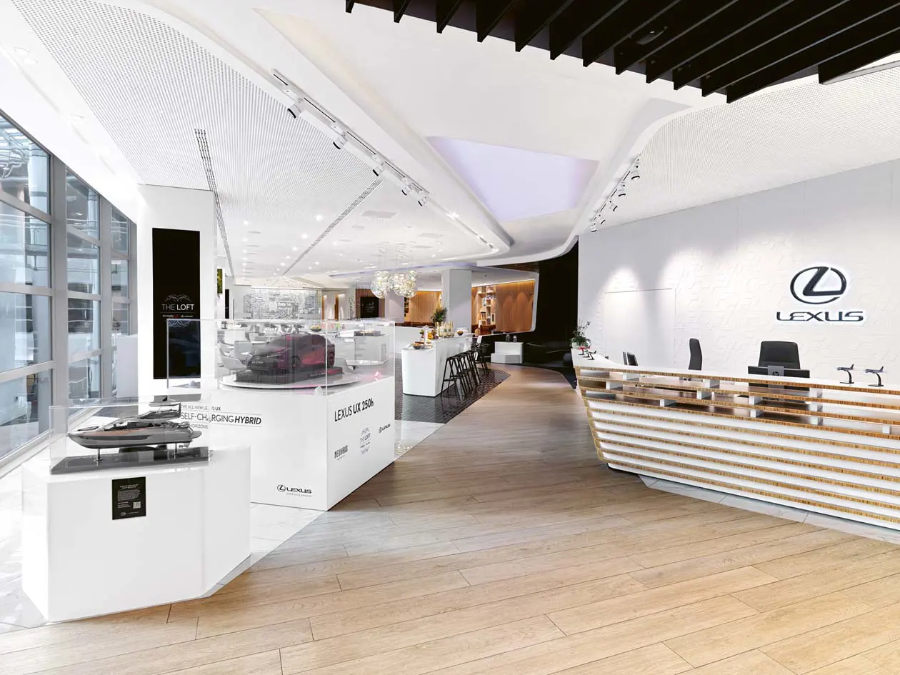 THE LOFT by Brussels Airlines e Lexus. Copyright © Brussels Airlines