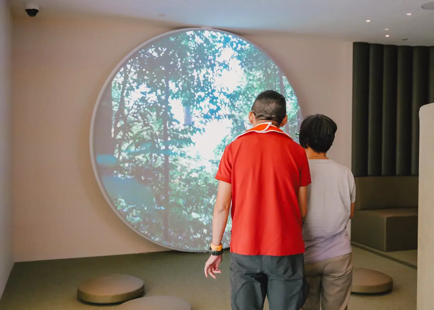 La Calm Room dell'eroporto di Singapore Changi. Foto: Copyright © Ufficio Stampa Changi Airport