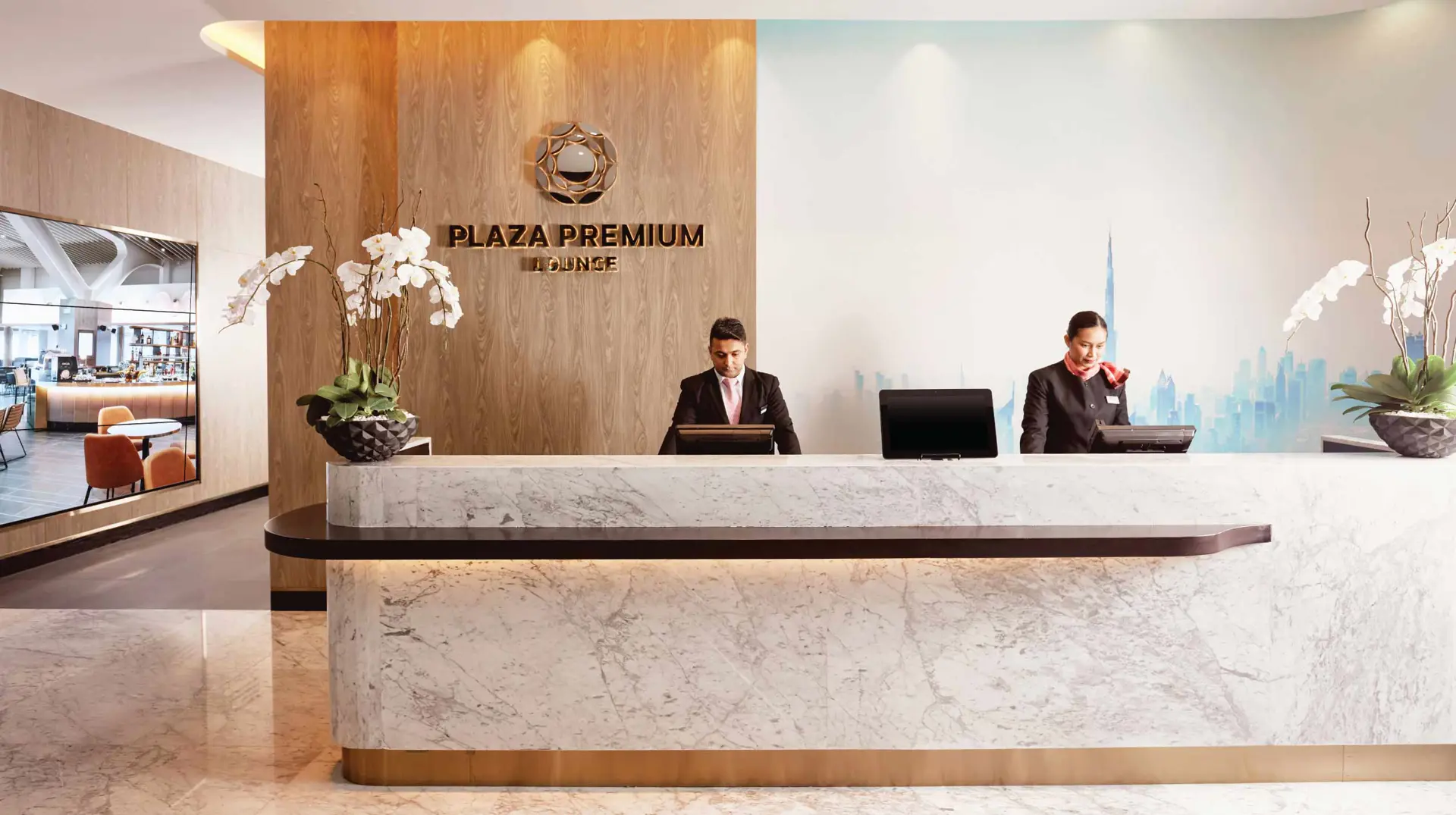 Plaza Premium Lounge, Dubai Airport DXB Foto: Copyright © Plaza Premium Lounge Management Limited Press