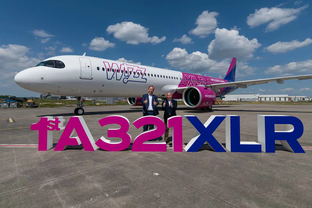 Airbus A321XLR di Wizz Air Copyright © Ufficio Stampa Wizz Air