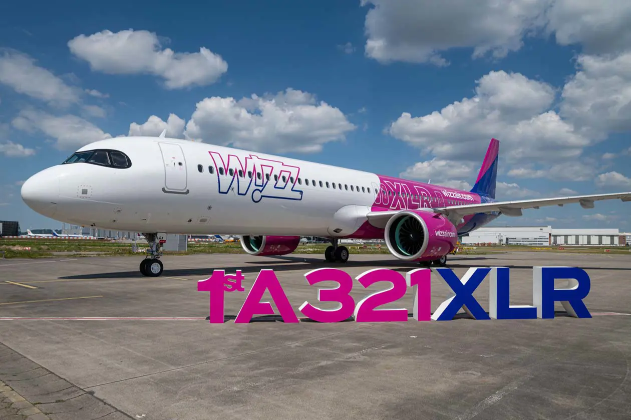Airbus A321XLR di Wizz Air Copyright © Ufficio Stampa Wizz Air