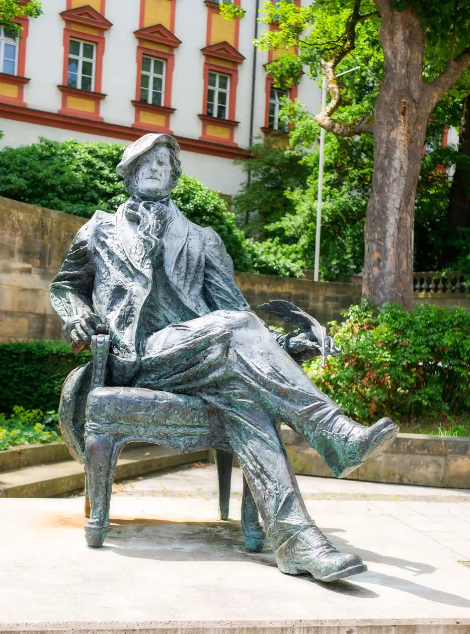 Statua di Richard Wagner in Piazza La Spezia Copyright © Mikhail Butovskiy / Bayreuth Marketing & Tourismus GmbH