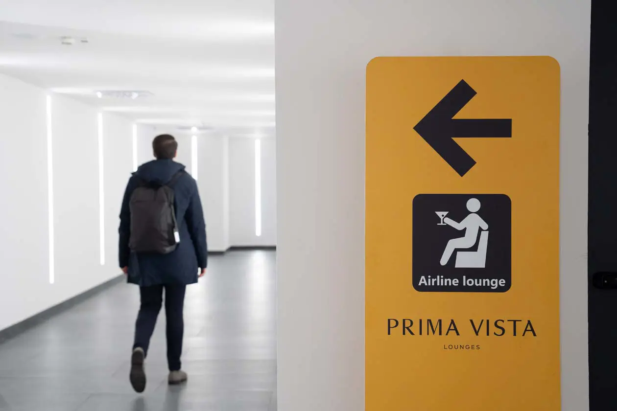 Prima Vista Lounge, Fiumicino T1 Foto: Copyright © ADR e Aviapartner