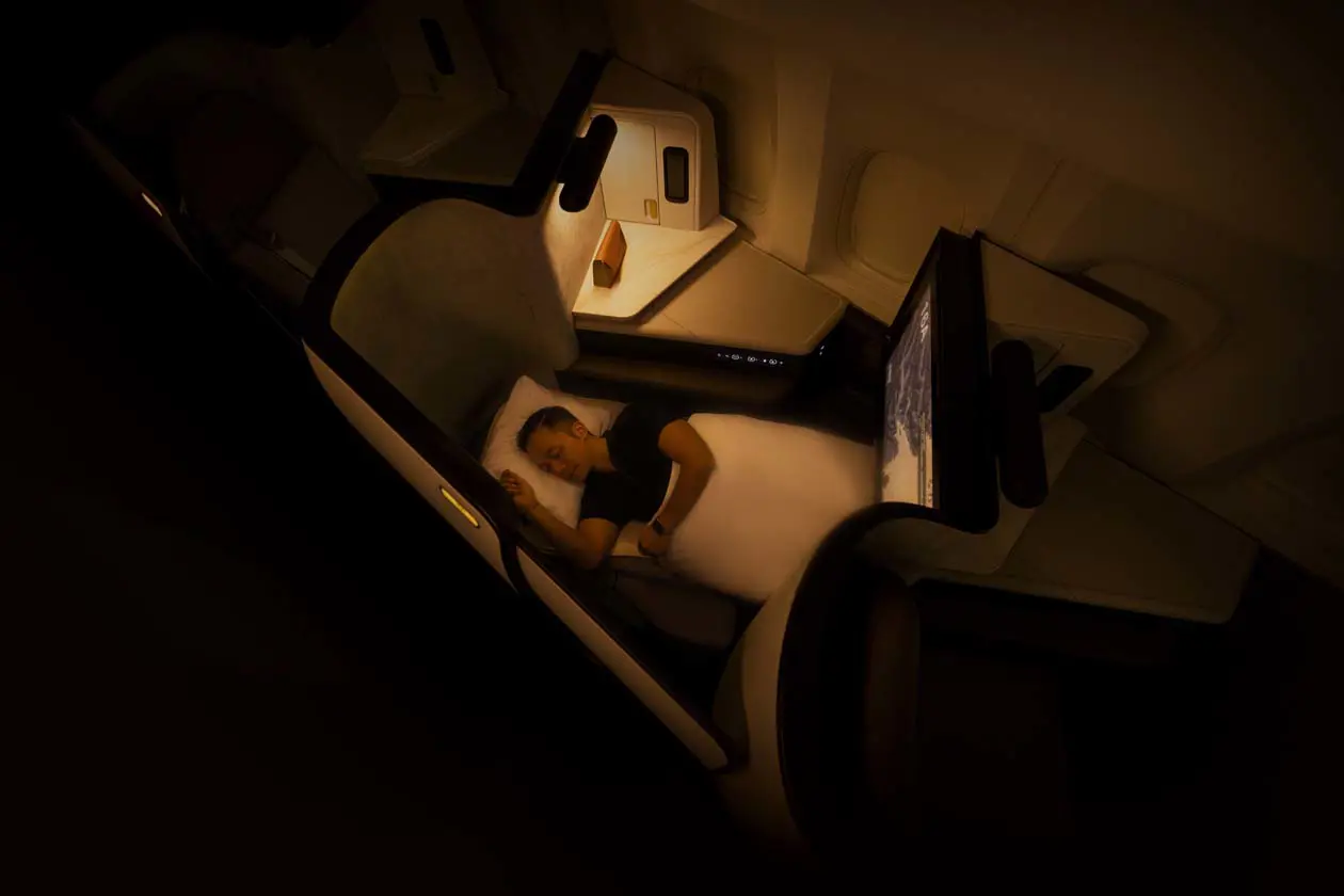 Business Class Aria Suite di Cathay Pacific Foto: Copyright © Cathay Pacific