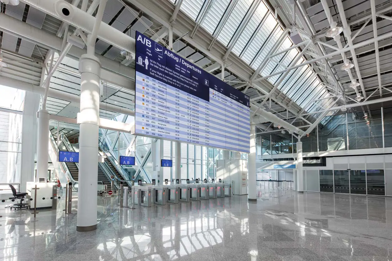 Nuovo Molo del T1 aeroporto di Monaco Foto: Copyright © Flughafen München