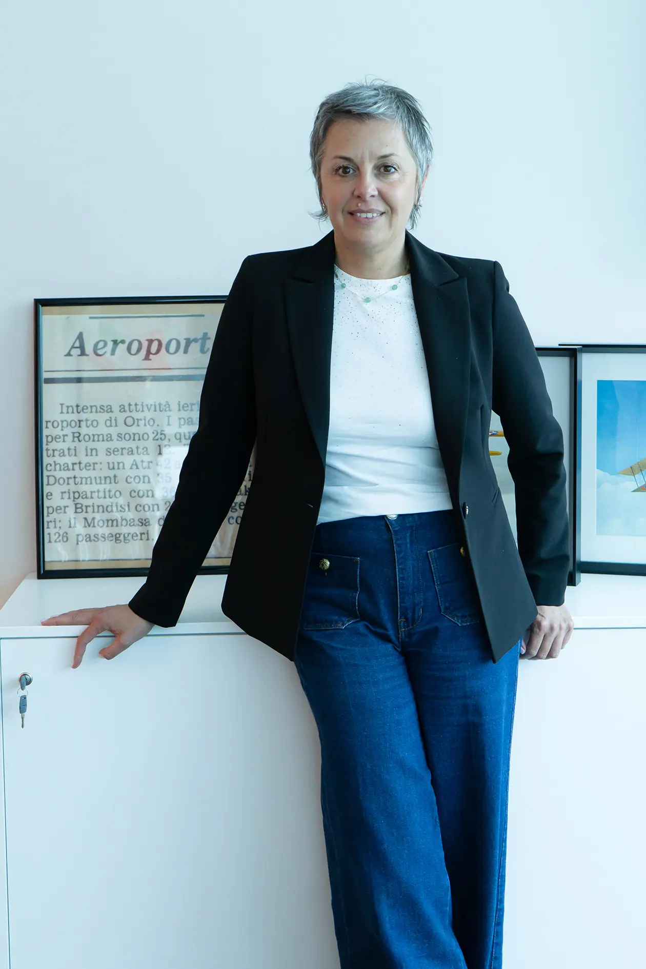 Amelia Corti General Manager of Bergamo Airport Copyright © SACBO SpA