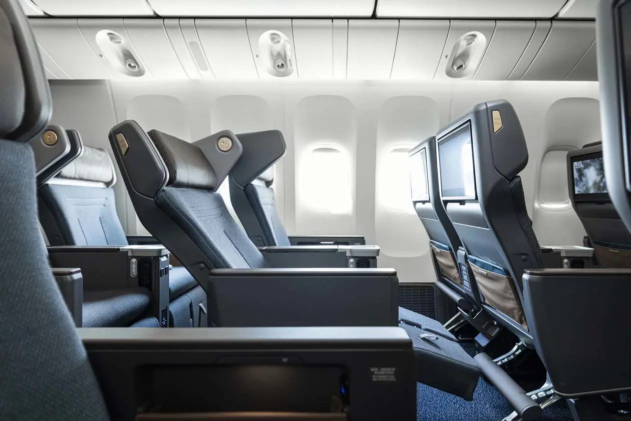 Premium Economy di Cathay Pacific Foto: Copyright © Cathay Pacific Foto: Copyright © Cathay Pacific