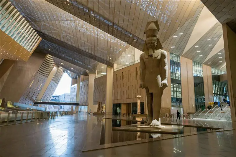 Grand Egyptian Museum (GEM) Foto: Copyright © sis.gov.eg