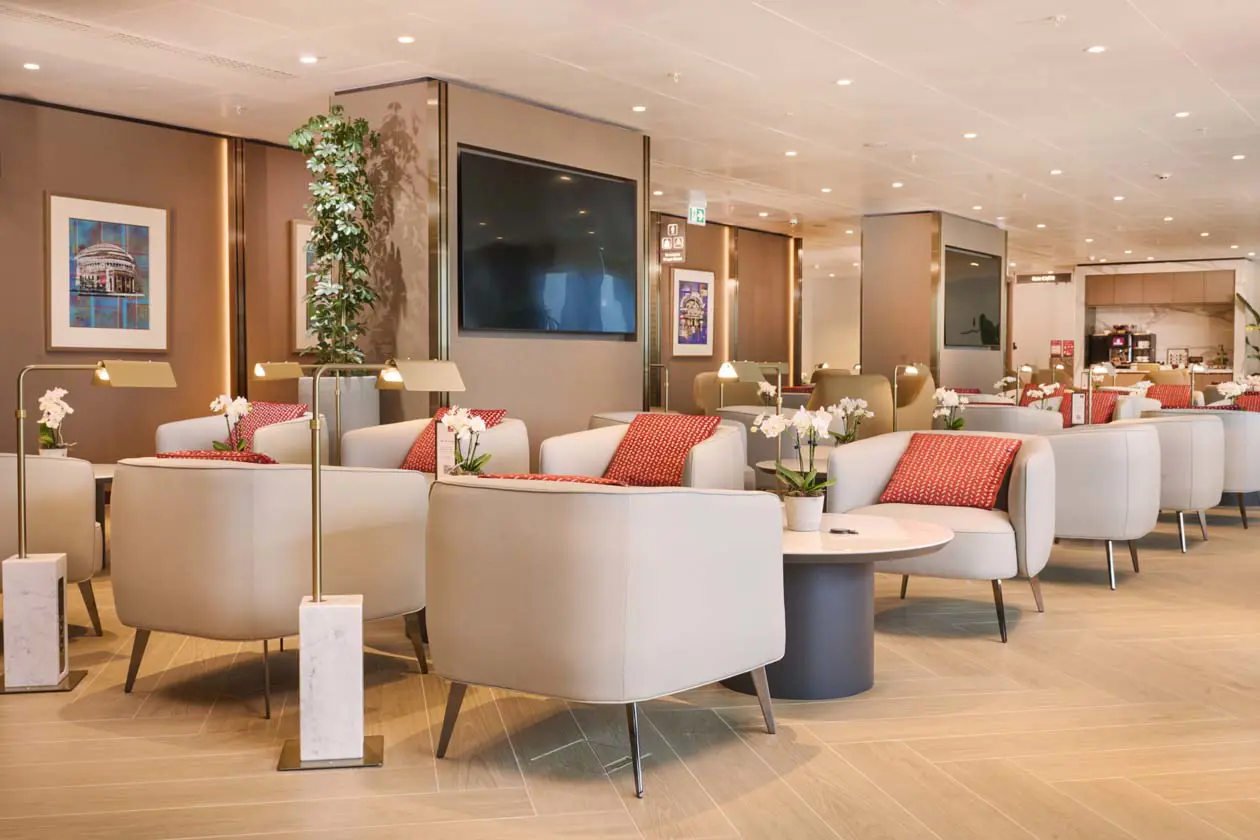 Nuova lounge di Emirates all'aeroporto di Manchester Foto: Copyright © Emirates Airlines /&nbsp;The Emirates Group