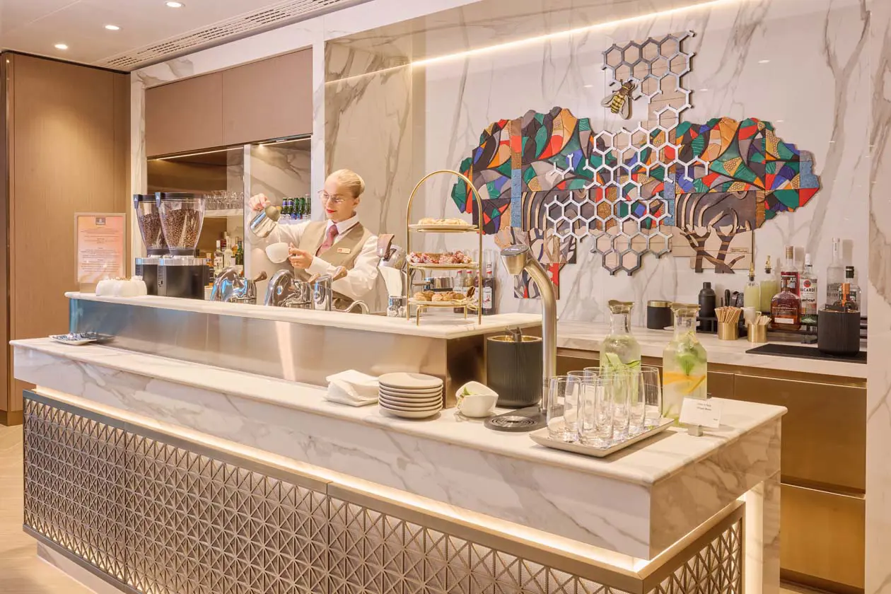 Nuova lounge di Emirates all'aeroporto di Manchester Foto: Copyright © Emirates Airlines /&nbsp;The Emirates Group