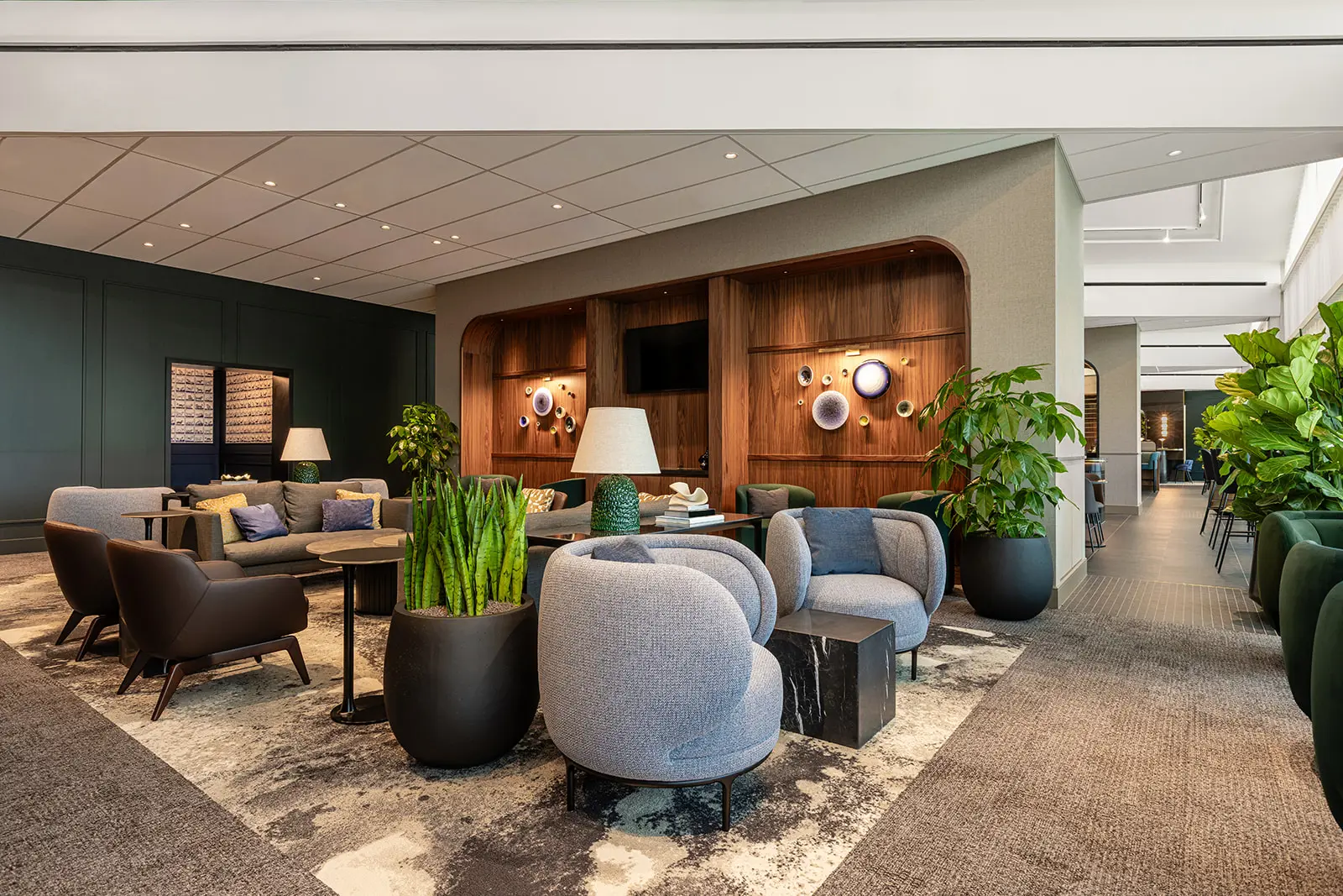 Amsterdam Schiphol - Centurion Lounge. Foto: Copyright ©&nbsp;Ufficio stampa American Express