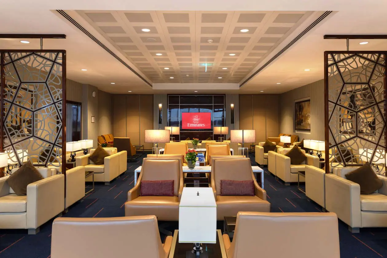 Lounge Emirates all'aeroporto di Milano Malpensa Foto: Copyright © Emirates Airlines / The Emirates Group