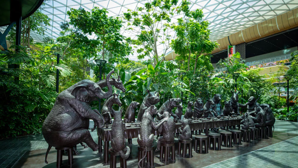 Sculture permanenti all’Hamad International Airport Foto: Copyright © Ufficio Stampa Aeroporto Internazionale di Hamad