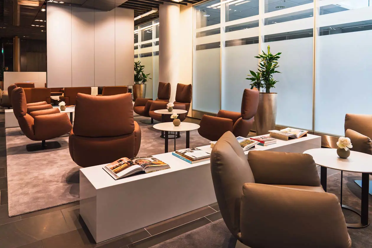 Lufthansa First Class Lounge a Monaco di Baviera Foto: Copyright © Lufthansa Group