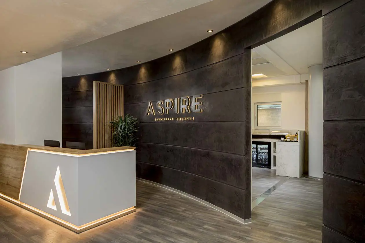 Ingresso dell'Aspire Executive Lounge di Venezia © Swissport International AG