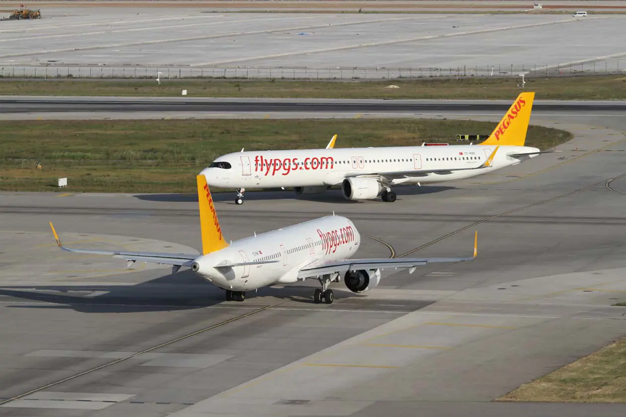 Aircraft of Pegasus Airlines. Photo: Copyright © Pegasus Airlines