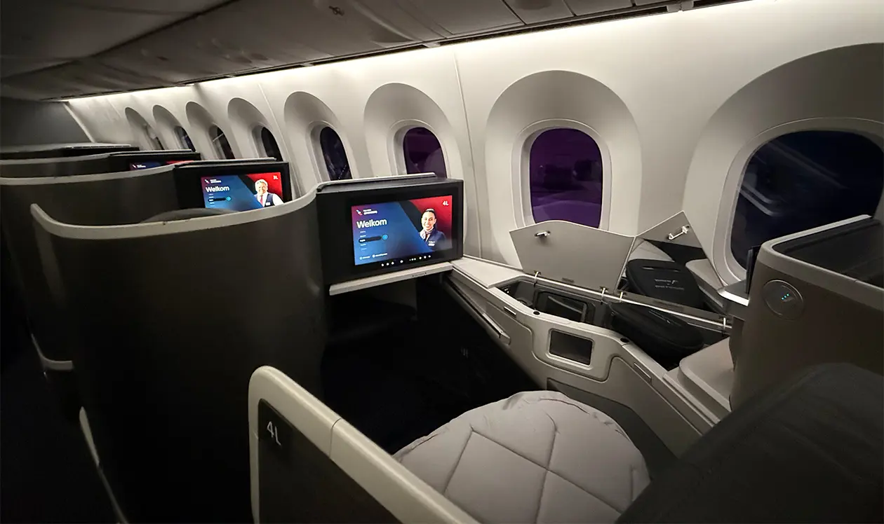 Business Class Boeing 787-8  American Airlines. Foto: Copyright © Ufficio stampa American Airlines