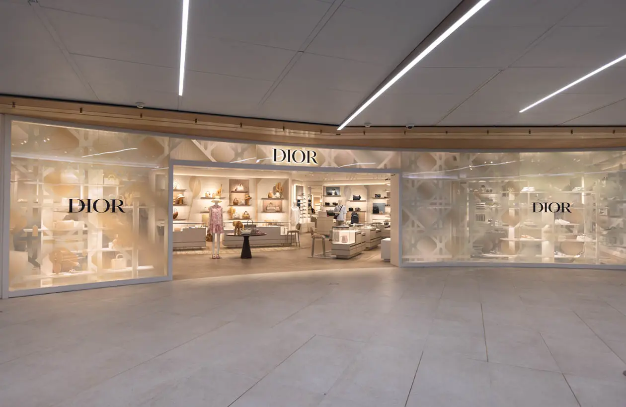 Boutique Dior a Malpensa. Foto Copyright © Sea Aeroporti di Milano - Leotta Stefano