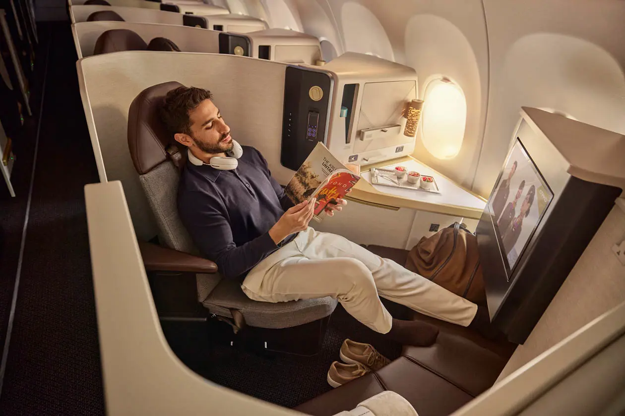 Etihad cabina First Suite Foto: Copyright © Ufficio Stampa Etihad Airways