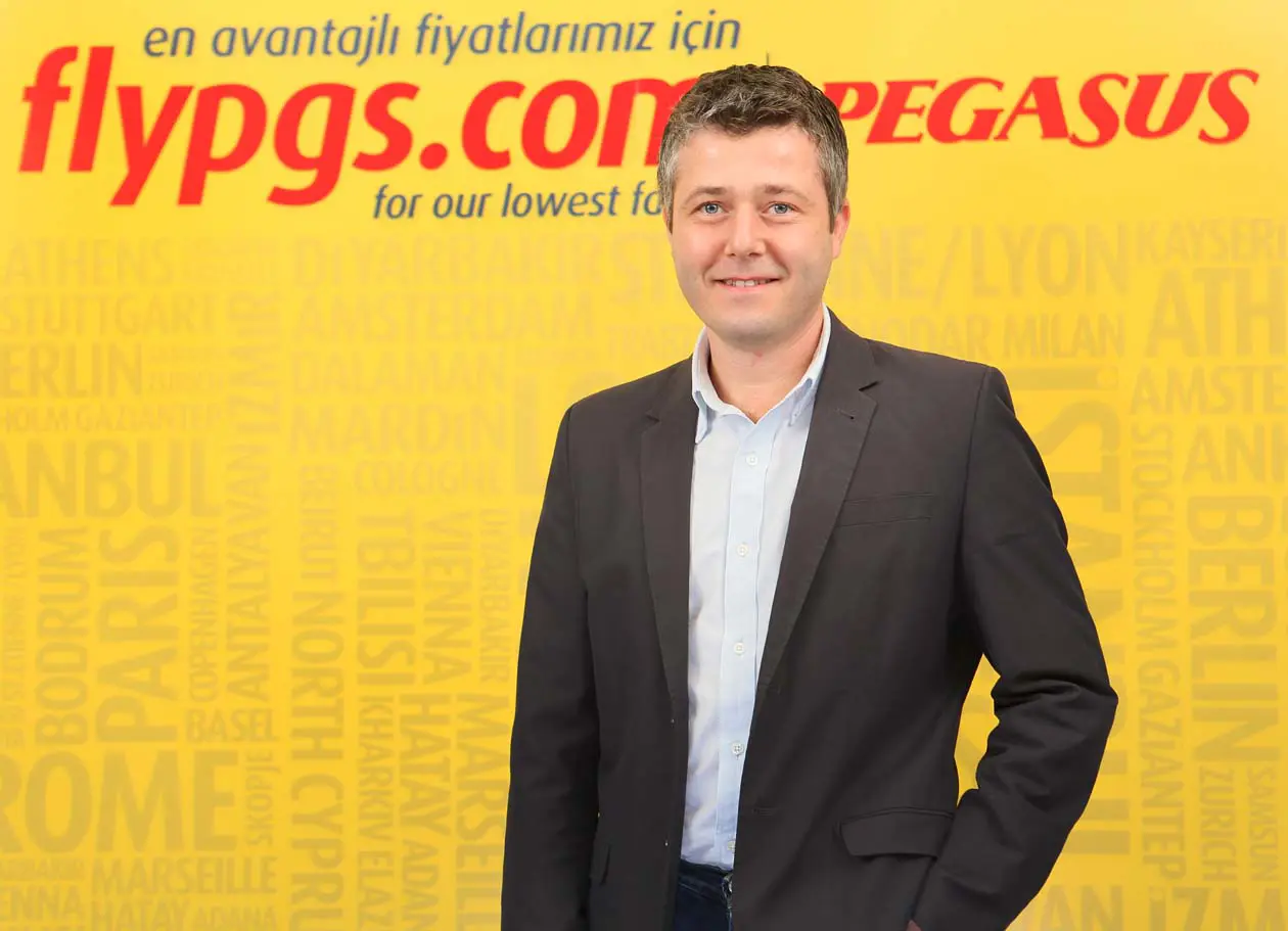 Emre Pekesen - Sales and Network Planning Group Director of Pegasus Airlines. Photo: Copyright © Pegasus Airlines