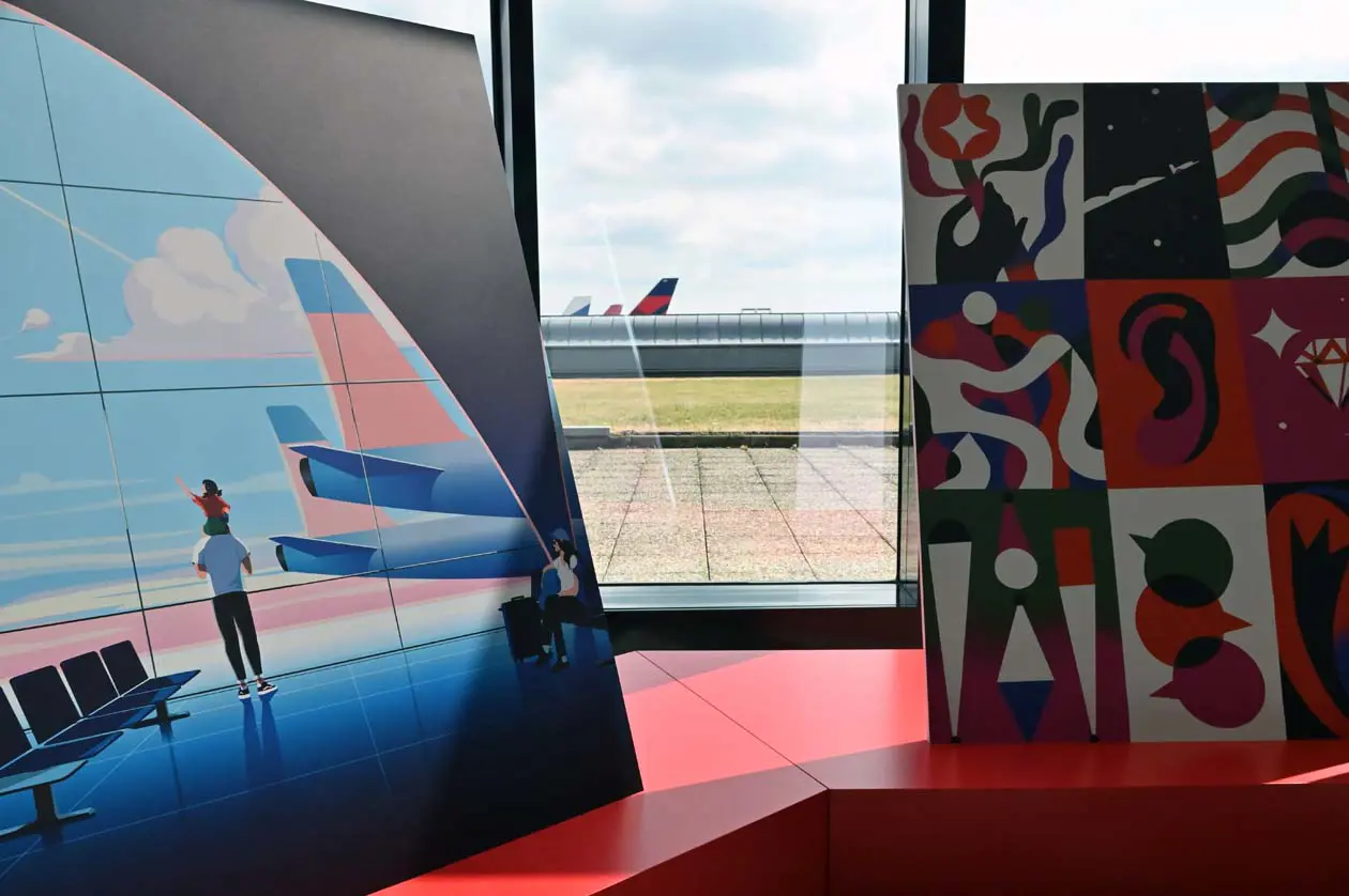 Mostra “SEA MAG on Display” nell'area extra-Schengen del Terminal 1 dell'Aeroporto di Milano Malpensa Foto: Copyright © Ufficio Stampa SEA