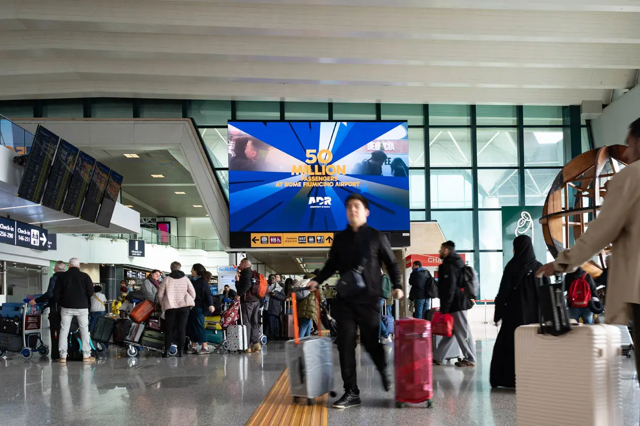 Aeroporto di Roma Fiumicino Foto: Copyright © ADR