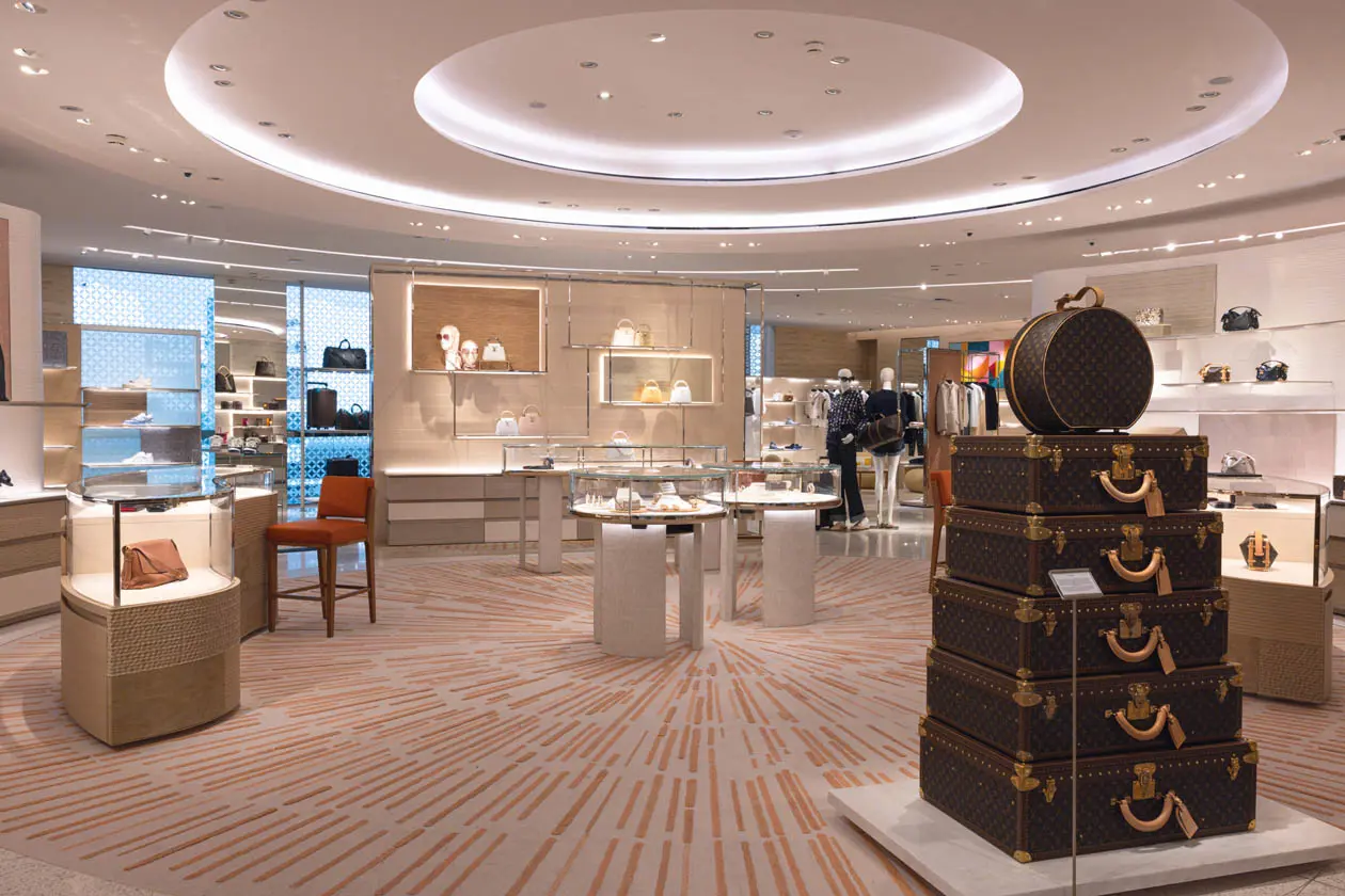 Boutique Louis Vuitton a Malpensa. Foto Copyright © Sea Aeroporti di Milano - Leotta Stefano