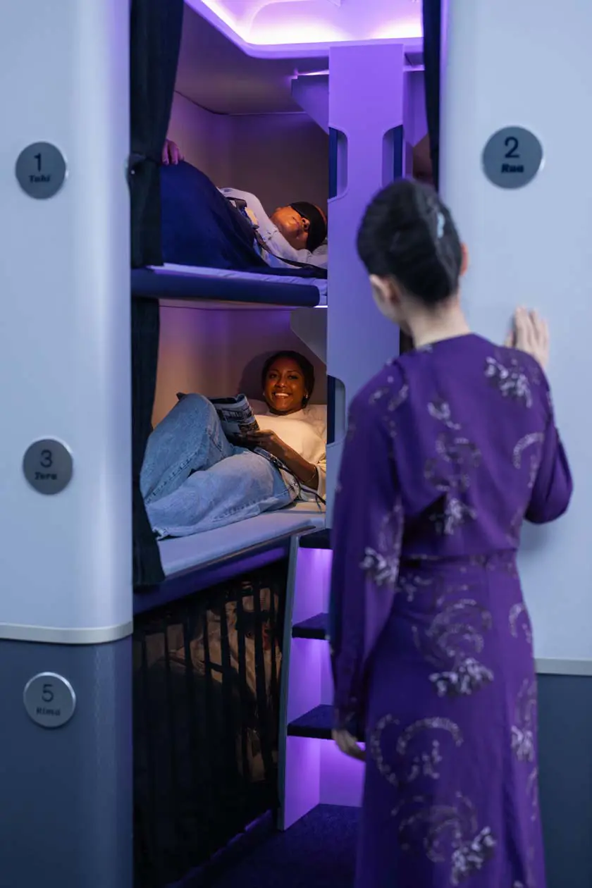 Air New Zealand Skynest Foto: Copyright © Air New Zealand Limited