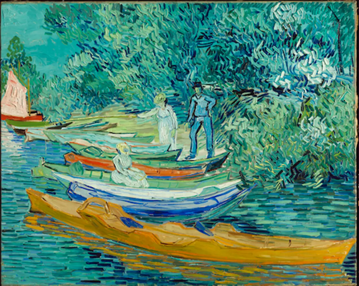 Vincent Van Gogh - Rive dell’Oise a Auvers (1890). Copyright © Institute of ArtsBequest of Robert H. Tannahill